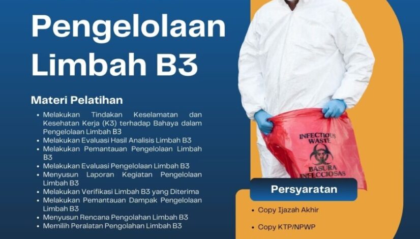 pelatihan pengelolaan limbah b3
