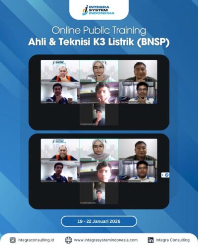 Pelatihan Ahli & Teknisi K3 Listrik BNSP, Januari 2026 pelatihan k3 listrik